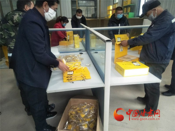 【甘肅全民戰(zhàn)“疫”】定西渭源：按下“復(fù)工鍵” 全力奔小康
