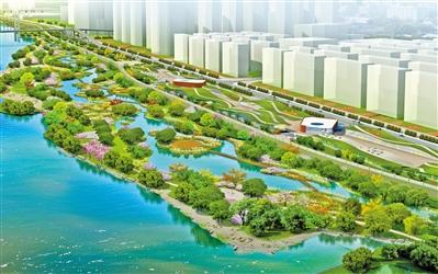54萬平方米 雁灘濕地公園“入畫來”！