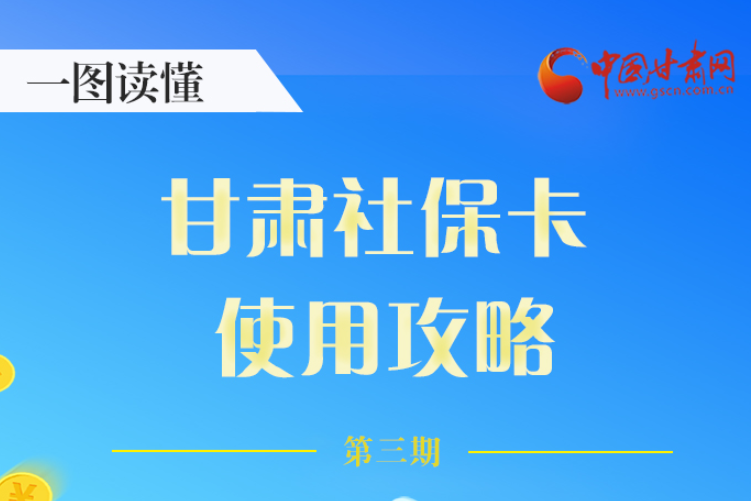 圖解丨關(guān)于甘肅社?？?，這六大功能要知道