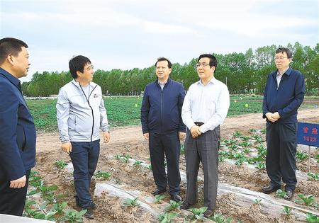 林鐸在天?？h調(diào)研指導脫貧攻堅工作時強調(diào)  拉開架勢持續(xù)用力構(gòu)建扶貧產(chǎn)業(yè)體系 多措并舉固強補弱鞏固提升脫貧成果