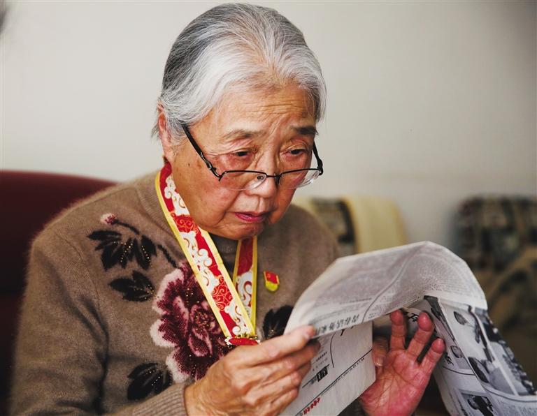 用一生踐行入黨時(shí)的錚錚誓言 走訪“張全貞市話操作法”創(chuàng)始人、離退休老黨員張全貞