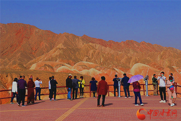 河西春光美！張掖丹霞大景區(qū)2月游客接待量大幅提升