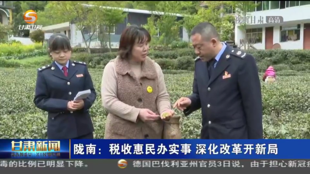 【短視頻】隴南：稅收惠民辦實(shí)事 深化改革開新局