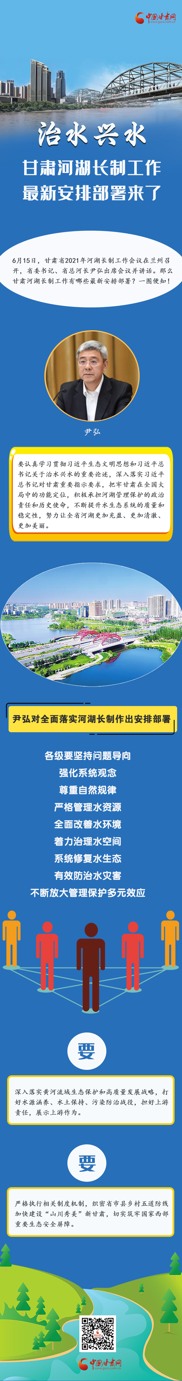 圖解|速看！甘肅河湖長(zhǎng)制工作最新安排部署來(lái)了