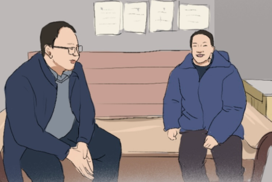 手繪丨追憶邱軍：扎根泥土，他把生命永遠(yuǎn)定格在扶貧路上