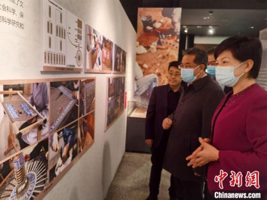 圖為展覽現(xiàn)場(chǎng)?！●T志軍 攝