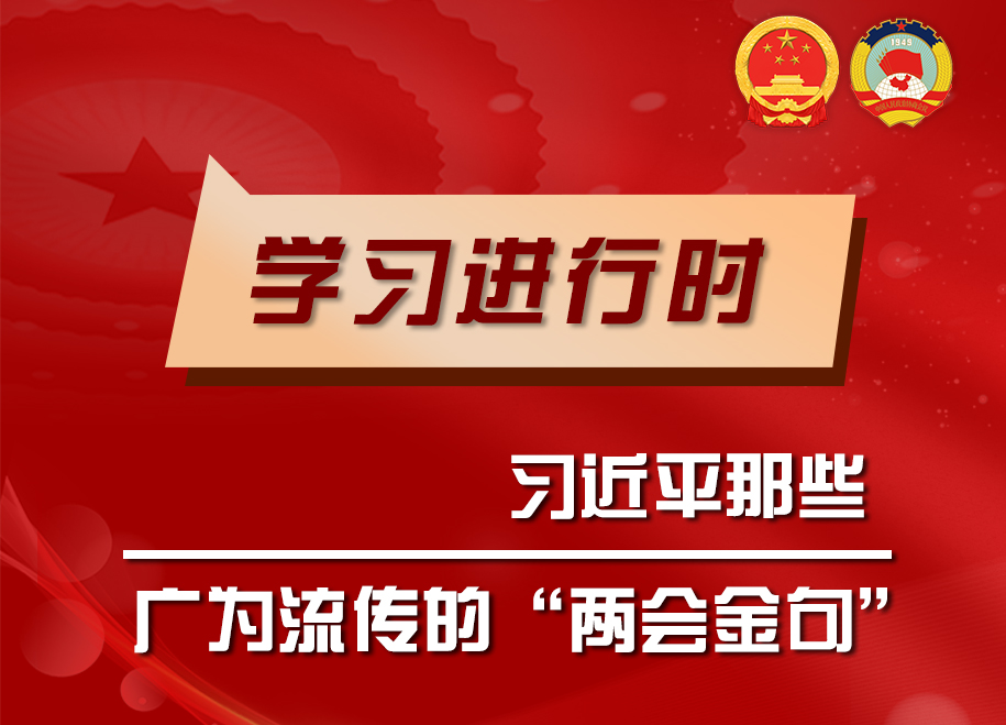 【2022全國兩會】海報(bào)丨習(xí)近平那些廣為流傳的“兩會金句”