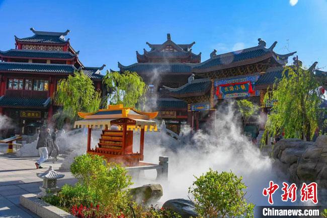 圖為嘉峪關(guān)方特歡樂世界。(資料圖) 趙海宏 攝