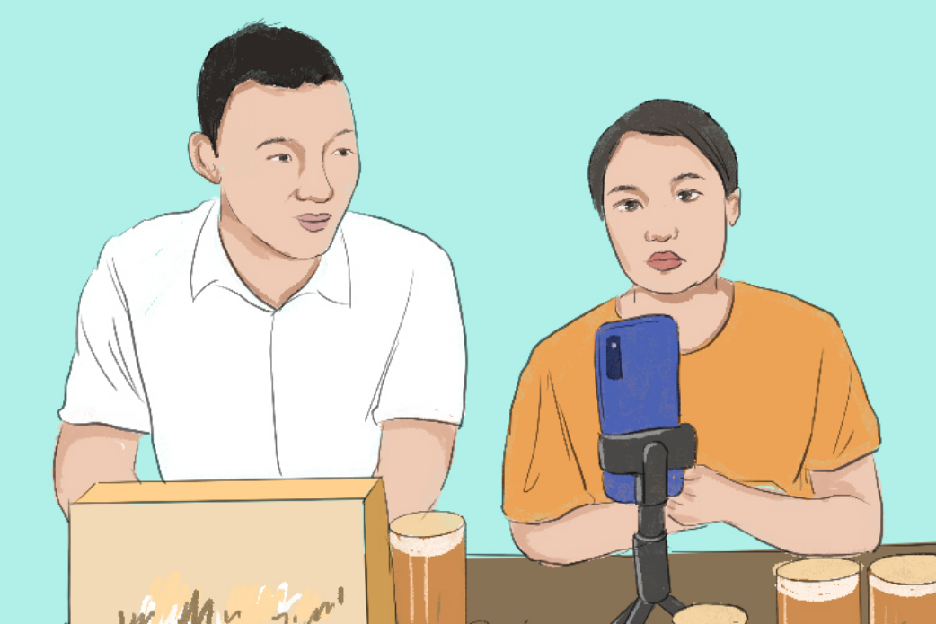 手繪|攢勁！閃閃發(fā)光的up青年