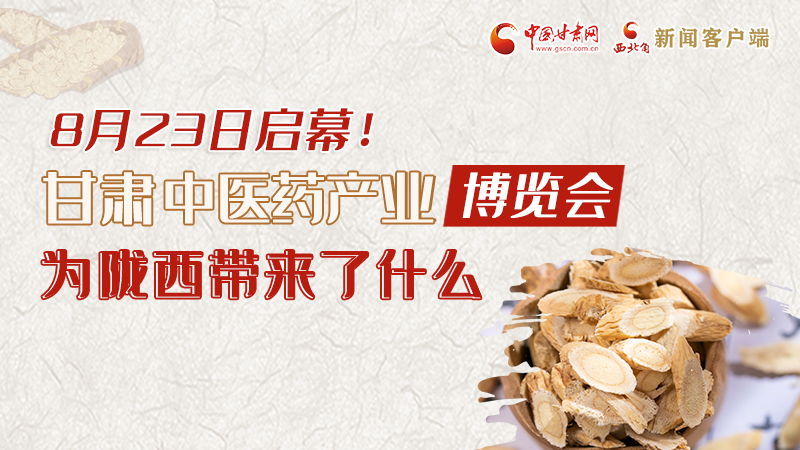 長圖丨8月23日啟幕，甘肅這場行業(yè)盛會為隴西帶來了什么？
