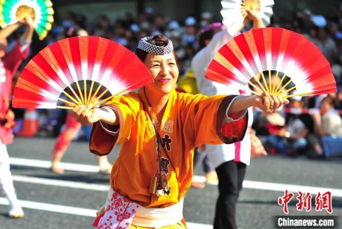 日本仙臺七夕祭。孫冉 攝