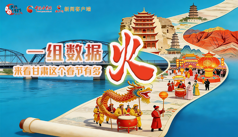 海報(bào)｜一組數(shù)據(jù)，來看甘肅這個(gè)春節(jié)有多火