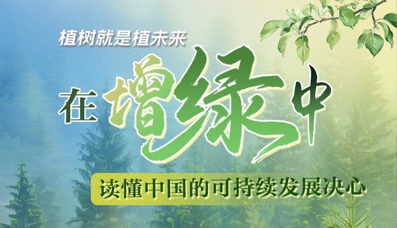【理響中國(guó) 話隴點(diǎn)睛】植樹(shù)就是植未來(lái)，在增綠中讀懂中國(guó)的可持續(xù)發(fā)展決心