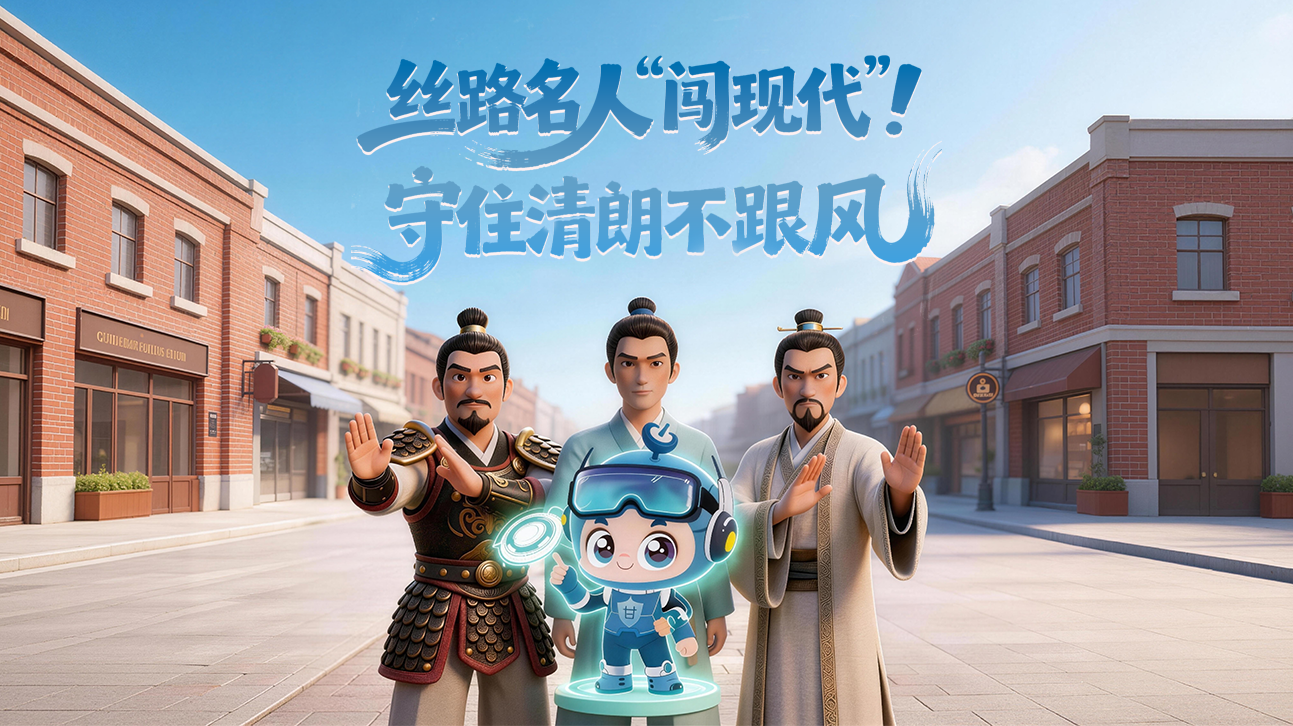AI短視頻|絲路名人“闖現(xiàn)代”！守住清朗不跟風